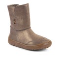 Froddo Barefoot TEX Suede Wool, Bronze 26/27 (TEX membrane, water-resistant nubuck, wool lining) - Extra Grip sole (Lifolit)