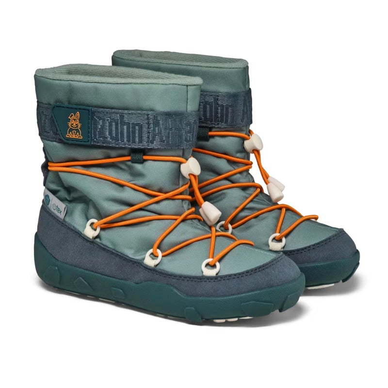 Affenzahn Snowboot Snowy Vegan (TEX), Bunny 25/26 (TEX membrane, water-resistant Econyl / microfiber, teddy lining) - All-weather sole