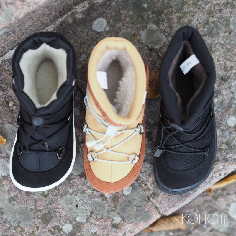 Be Lenka Snowfox 2.0 (27), Affenzahn Snowboot (28), Froddo TEX Track Wool (27)